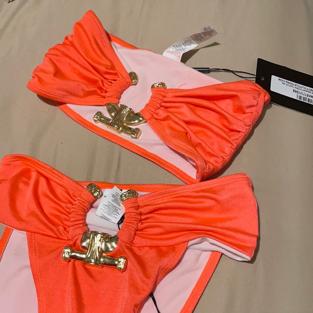 Coral bikini set PLT